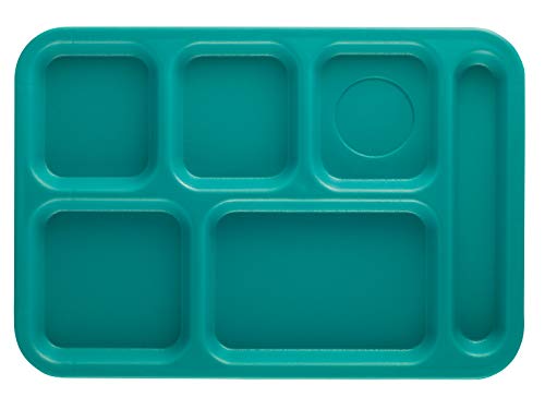 Cambro (PS1014414) 10" x 14-1/2" Penny-Saver School Compartment Tray [Case of 24]