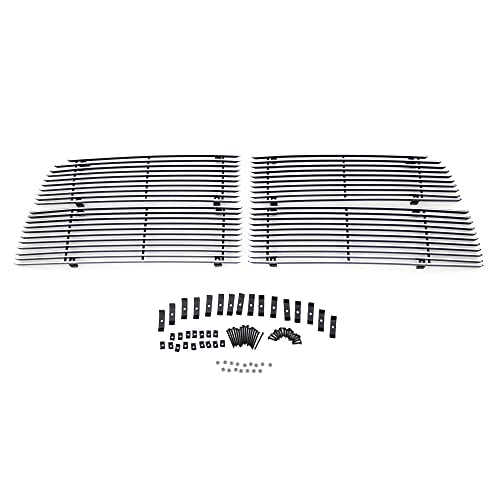 2010-2012 Ram 2500, 3500 Billet Grille, Polished, 4 Pc, Overlay - PN #21451