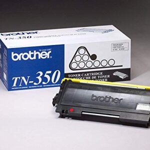 Brother Genuine Black Toner Cartridge, TN350, Replacement Black Toner, Page Yield Up To 2,500 Pages