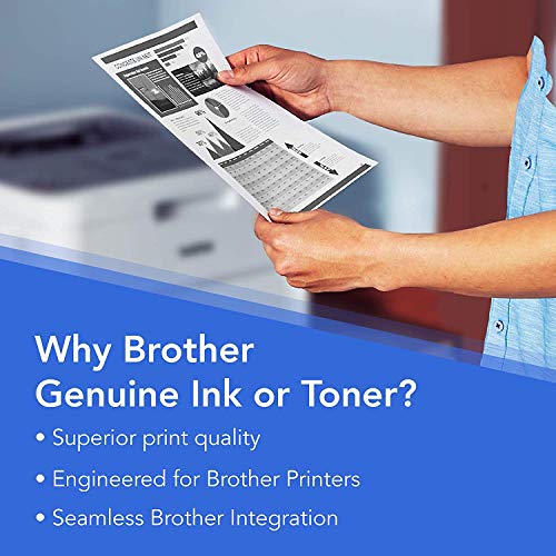 Brother Genuine Black Toner Cartridge, TN350, Replacement Black Toner, Page Yield Up To 2,500 Pages