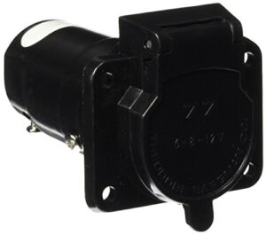 bargman 5077001 7-way connector socket