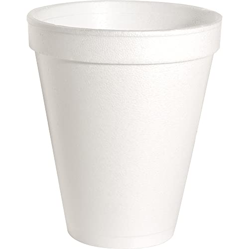 Genuine Joe-GJO58552 Hot/Cold Foam Cups, White, 12-Ounce, 1 Count (Pack of 1)