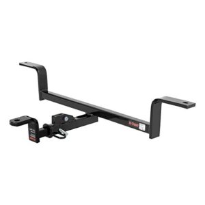 curt 112043 class 1 trailer hitch with ball mount, 1-1/4-in receiver, fits select honda civic