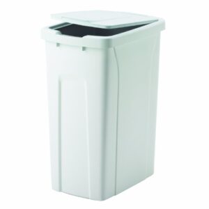Knape & Vogt QT35LB-WH Trash Can Lid, 1.31-Inch by 14.5-Inch by 9.56-Inch,White