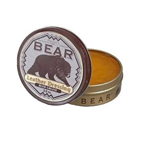 bear grease bear leather dressing (3.5 oz)