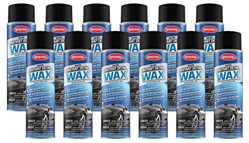 Sprayway SW096 Instant Detail Wax, 16oz, 1 Pack