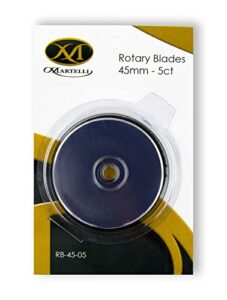 martelli rotary cutter blades (45mm, 5 blades)