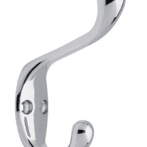 Liberty B42302Q-CHR-C5 3-Inch Heavy Duty Coat and Hat Hook, Polished Chrome