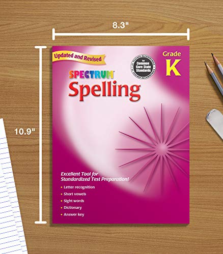 Spelling, Grade K (Spectrum)