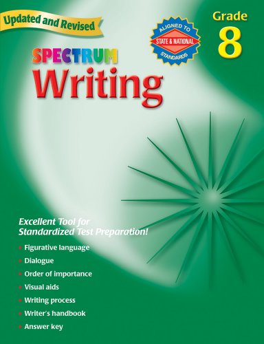 Spectrum Writing, Grade 8