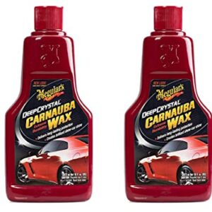 Meguiars A2216 16 oz. Deep Crystal System Carnauba Liquid Wax - 2 Pack