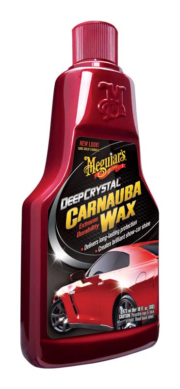 Meguiars A2216 16 oz. Deep Crystal System Carnauba Liquid Wax - 2 Pack