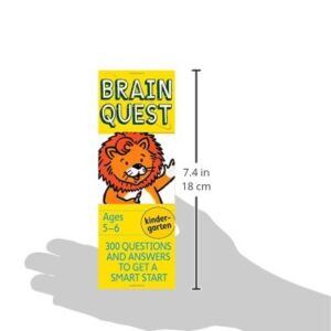 Brain Quest Kindergarten Q&A Cards, Revised 4th Edition: 300 Questions and Answers to Get a Smart Start (Brain Quest Decks)