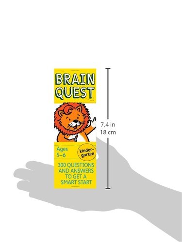 Brain Quest Kindergarten Q&A Cards, Revised 4th Edition: 300 Questions and Answers to Get a Smart Start (Brain Quest Decks)