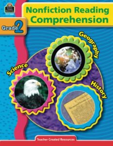 teacher created resources nonfiction reading comprehension, grade 2