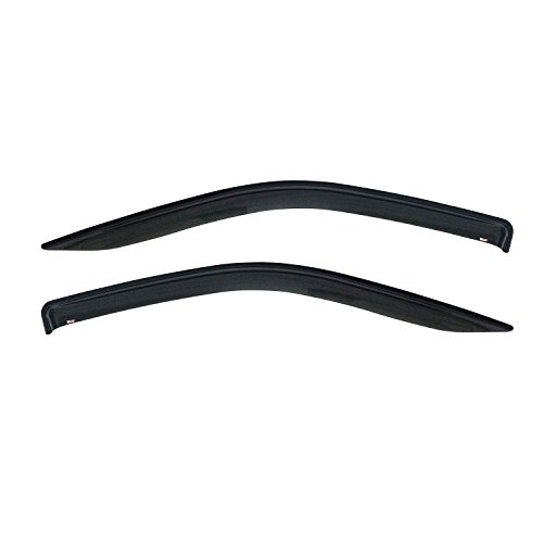 Westin Wade 72-37470 Smoke Tint Slim Wind Deflector - 2 Piece