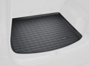weathertech custom fit cargo liners for audi, black