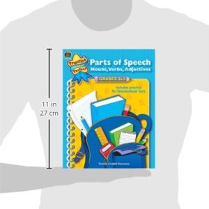 Parts of Speech Grades 2-3: Nouns, Verbs, Adjectives : Grades 2-3 (Language Arts)