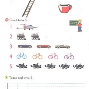 Horizons Kindergarten Math Student Book 1 (Lifepac)