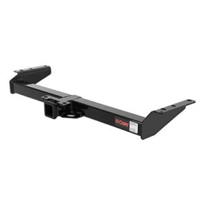 curt 13402 class 3 trailer hitch, 2-inch receiver, square tube frame, fits select cadillac, chevrolet, gmc trucks, suvs , black