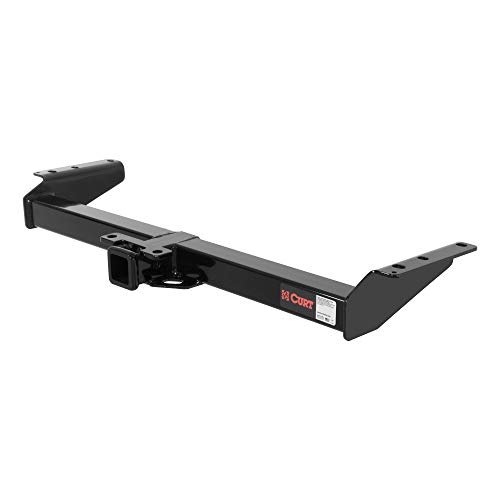 CURT 13402 Class 3 Trailer Hitch, 2-Inch Receiver, Square Tube Frame, Fits Select Cadillac, Chevrolet, GMC Trucks, SUVs , Black