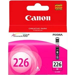 Canon CLI-226 MAGENTA Compatible to iP4820,iP4920,iX6520,MG5120 CANON EXCLUSIVE,MG5320,MG5520,MG8120/MG6120,MG8220/MG6220,MX882,MX892/MX472 Printers