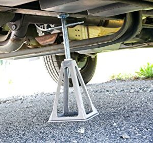 Camco Olympian Aluminum Jack Stands, Support up to 6,000 lbs, Pack of 4 ( 44560)