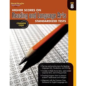 higher scores on standardized test for reading & language arts: reproducible grade 8