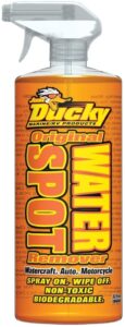 ducky products original water spot remover: spray for boat, car, motorcycle & rv exterior detailing, 32 oz