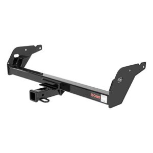 curt 13013 class 3 trailer hitch, 2-inch receiver, compatible with select toyota tacoma , black