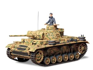 tamiya 35215 1/35 german pz. kpfw iii ausf. l tank plastic model kit