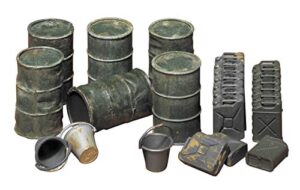 tamiya models oil drums/jerry cans/buckets