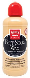 griot’s garage 11171 best of show wax 16oz