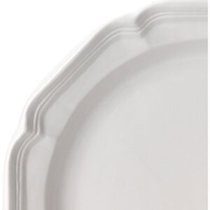 Mikasa French Countryside Round Serving Platter, 12-Inch White