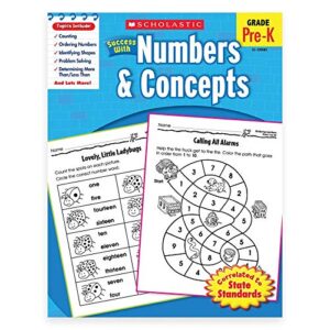 scholastic success with numbers & concepts