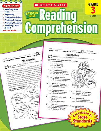 Scholastic Success with Reading Comprehension, Grade 3