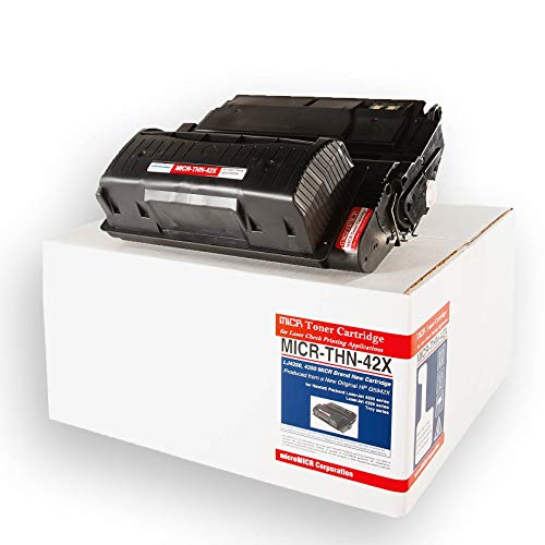MicroMICR MICRTHN42X MICR Toner Cartridge for HP & Troy LaserJet 4250, 4350, Black