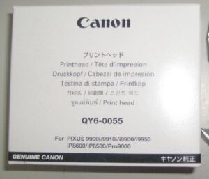 canon i9900 printhead pn qy6-0055-000