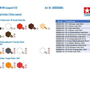 TAMIYA 35064 1/35 German Leopard Medium Tank