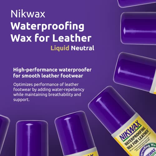 Nikwax Waterproofing Wax - Liquid - Neutral, 4.2 fl. oz.