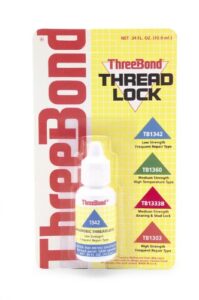 three bond int’l, inc. thread lock-low/10ml 1342at002