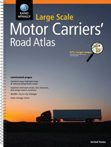 rand mcnally large scale motor carriers’ road atlas