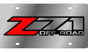 Z-71 Offroad License Plate