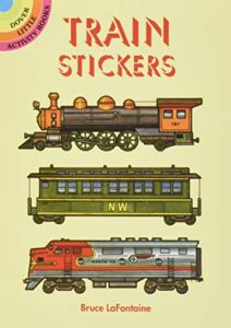 train stickers (dover little activity books stickers)