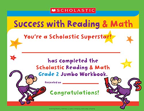 Scholastic Success with Reading and Math Jumbo Workbook