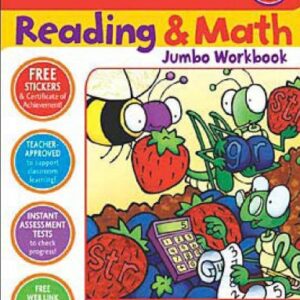 Reading & Math Jumbo Workbook: Grade 1