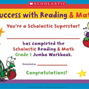 Reading & Math Jumbo Workbook: Grade 1