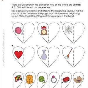 Reading & Math Jumbo Workbook: Grade 1