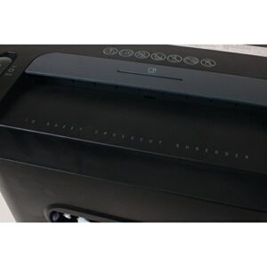 Royal 100x 29171Y 10-Sheet Full-Size Cross-Cut Shredder with Console - Black