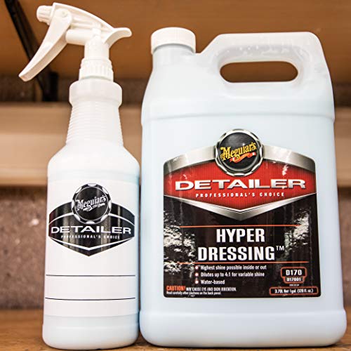 Meguiar's D17001 Hyper Dressing - 1 Gallon â€“ Give Your Carâ€™s Trim Pieces the Best Shine & Gloss